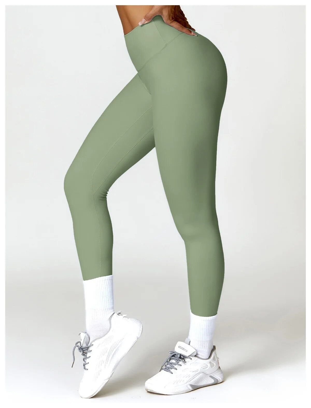 Ivy Green Soft Sculpt leggings