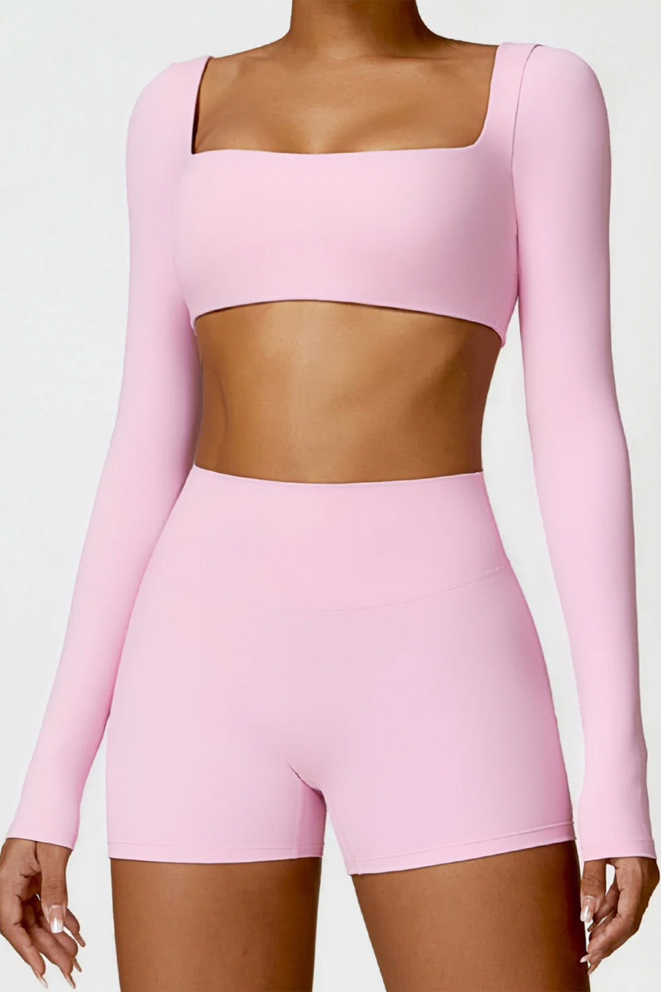 Pink Soft Sculpt Long Sleeve