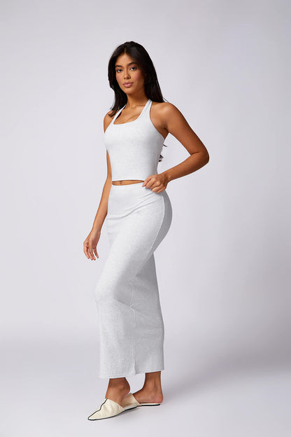 White Kaur Skirt Set