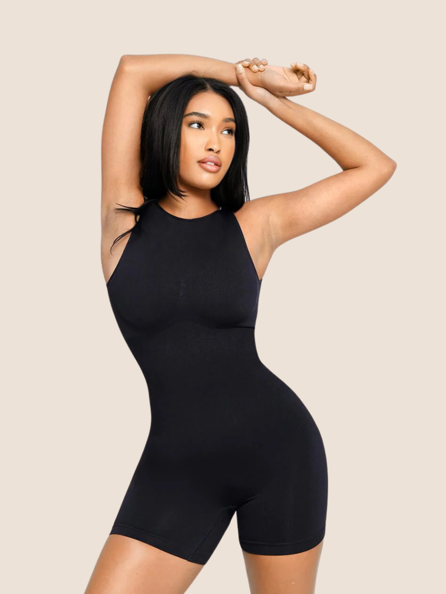 Ria Black Bodysuit