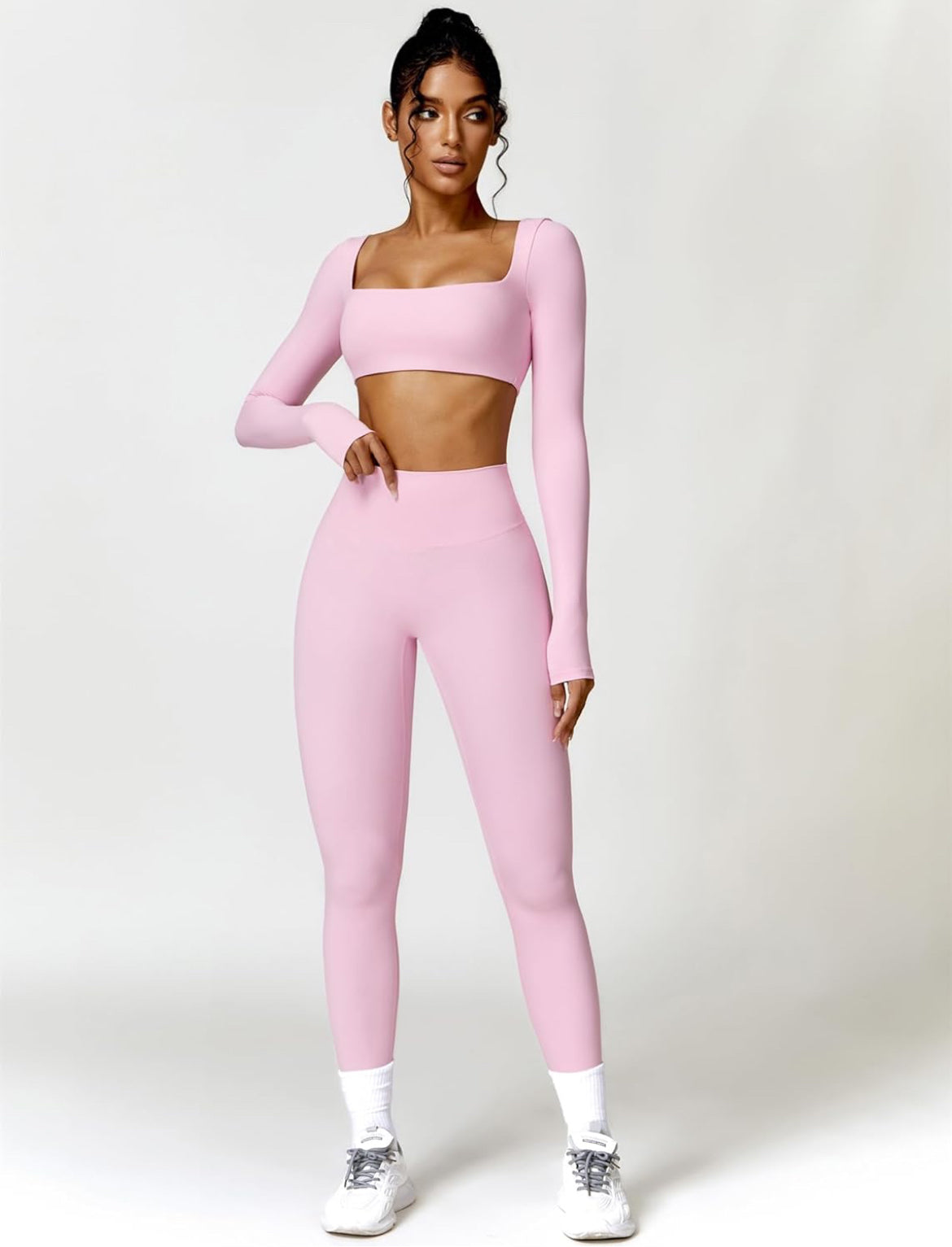 Pink Soft sculpt Legging Set