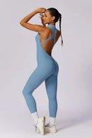 Noelle Skai Blue Bodysuit
