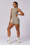 Noelle Nude Romper