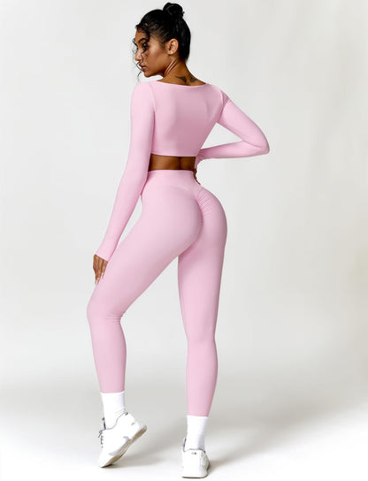 Pink Soft sculpt Legging Set